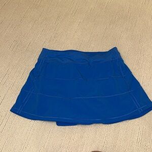 Lululemon Blue Women's Athletic Skort - size 8 mid rise